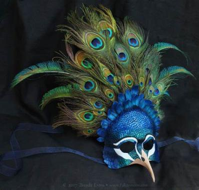 Peacock Mask Image