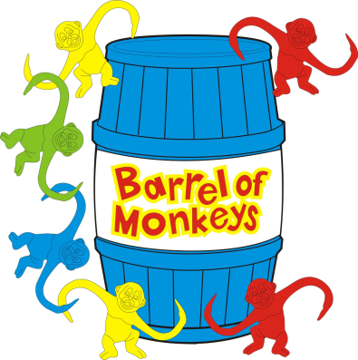 Barrel of Monkeys Logo