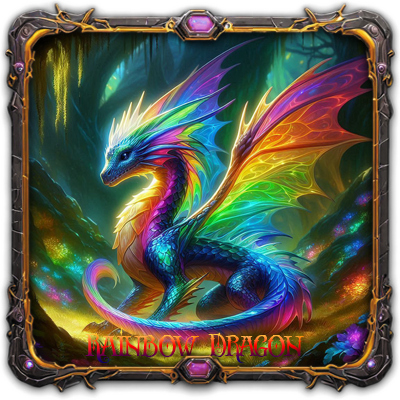 Rainbow Dragon Guardian