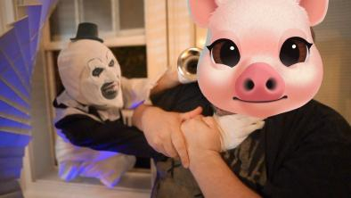 Piggy gets assaulted by Art the Clown!