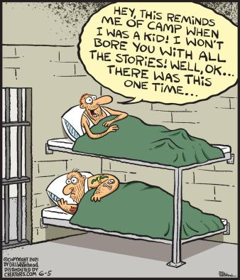 This is something I would do.  I don't think I'd last long in prison.