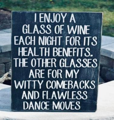 I would need a few glasses to do any dance moves