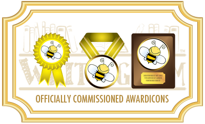 Awardicons for the Bee Hive. 