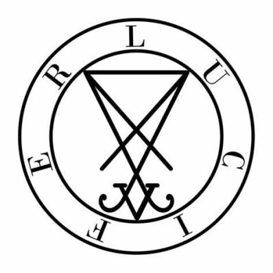 Sigil of Lucifer for the book: Business of Perdition