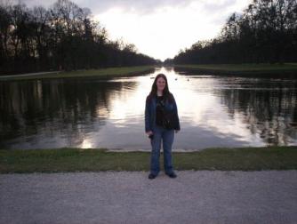 Nymphenberg ~  The gardens at Schloss Nymphenberg, Ludwig's summer home.I also thought the sunset was VERY pretty, especially setting against the water. 