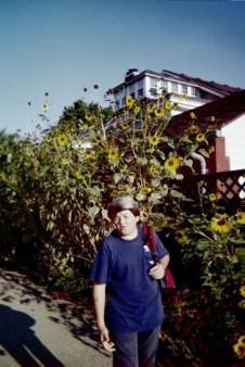 Rob a.k.a. Shaggy ~  ... under the sunflowers. 