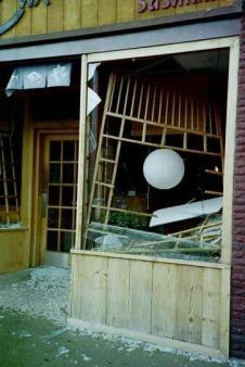 Aftermath of the micro burst ~  March 2006 in Lawrence, Kansas. 