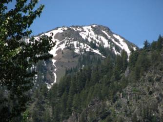 Untitled ~  Wallowa mountains, Mt Howard?. 