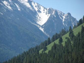 Untitled ~  Just more mountains surrounding Wallowa Lake. 