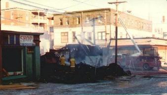 Waldo Street Fire 1979 ~ Never a good sign