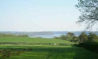 What a View ~ The view from the Reception tent overlooking the Susquehanna River.