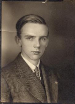 Dad  ~ He was a kid and a scholar.