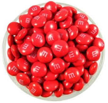 Georgie's Red M&Ms ~ 