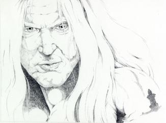 Sven ~  Pencil on Paper. 